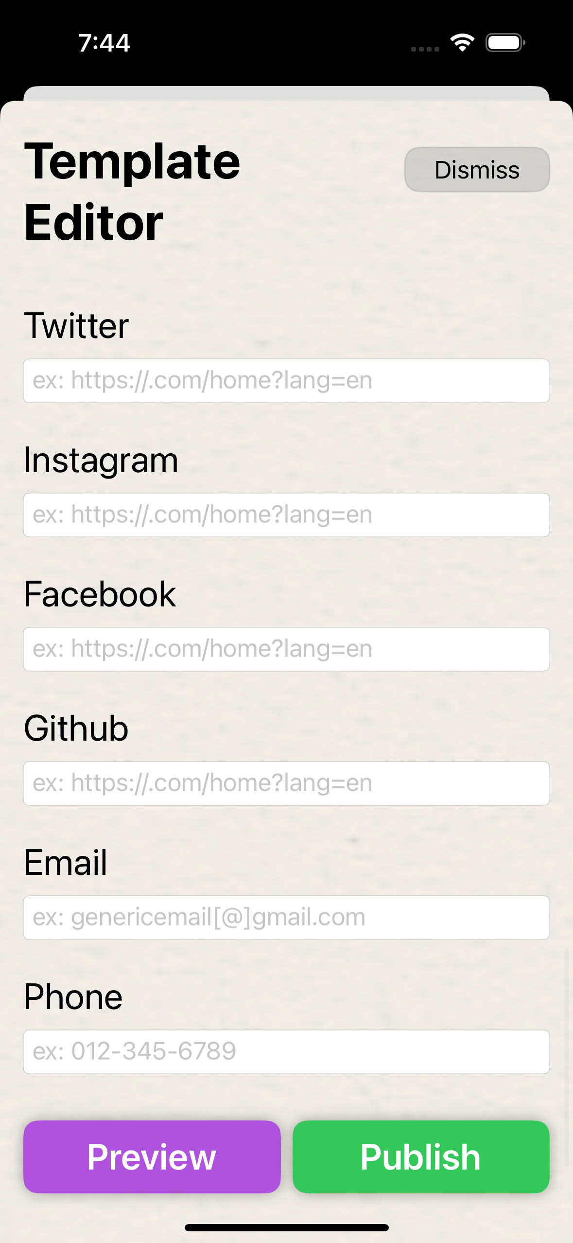 Publish Site